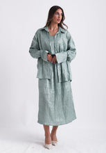 Load image into Gallery viewer, 3 piece metallic blue set