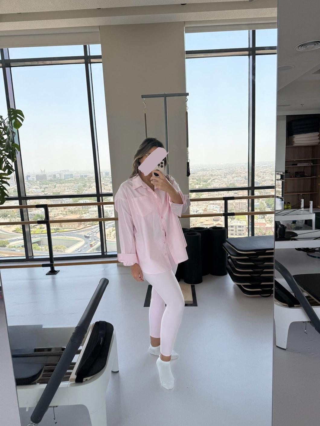 Shirt+legging set pink