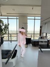 Load image into Gallery viewer, Shirt+legging set pink
