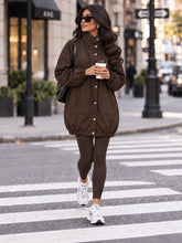 Load image into Gallery viewer, Funnel neck jacket
