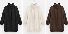 Load image into Gallery viewer, Funnel neck jacket
