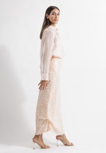 Load image into Gallery viewer, 3 piece set sequence skirt blush pink

